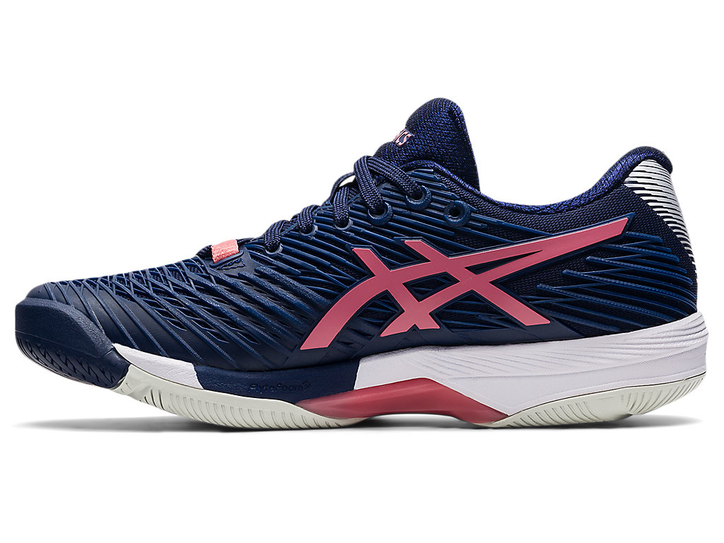 Sapatilhas de Tenis Asics Solution Speed Ff 2 Feminino Azul Marinho Rosa | 3027-TRYZD