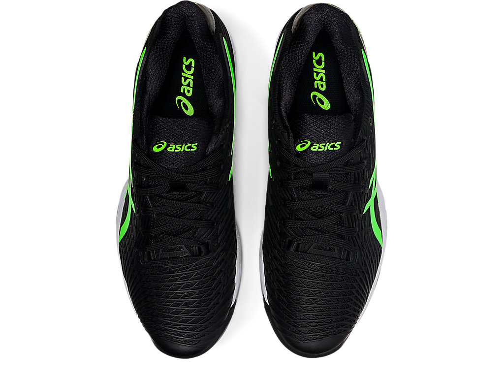 Sapatilhas de Tenis Asics Solution Speed Ff Masculino Pretas Verdes | 4982-JSZLY