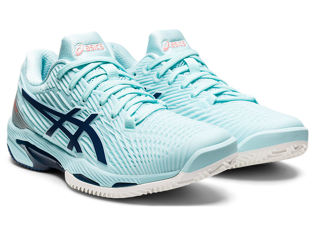 Sapatilhas de Tenis Asics Solution Speed Ff 2 Clay Feminino Azuis Luz Azul Anil | 5649-SCVHQ