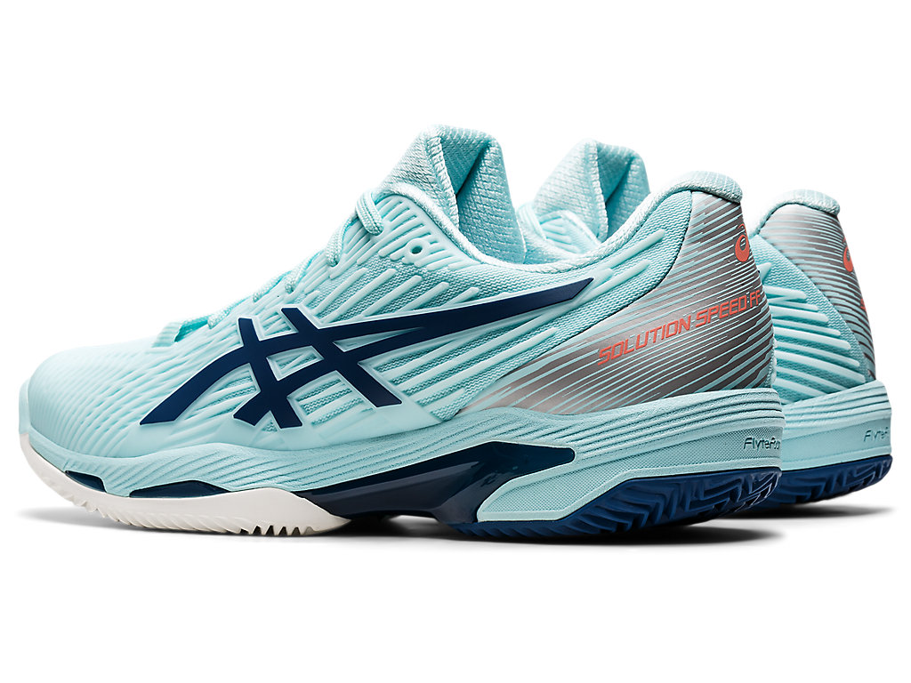 Sapatilhas de Tenis Asics Solution Speed Ff 2 Clay Feminino Azuis Luz Azul Anil | 5649-SCVHQ