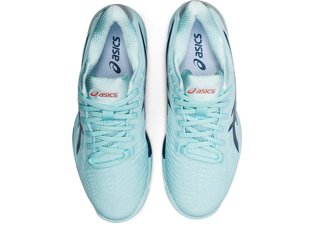 Sapatilhas de Tenis Asics Solution Speed Ff 2 Clay Feminino Azuis Luz Azul Anil | 5649-SCVHQ