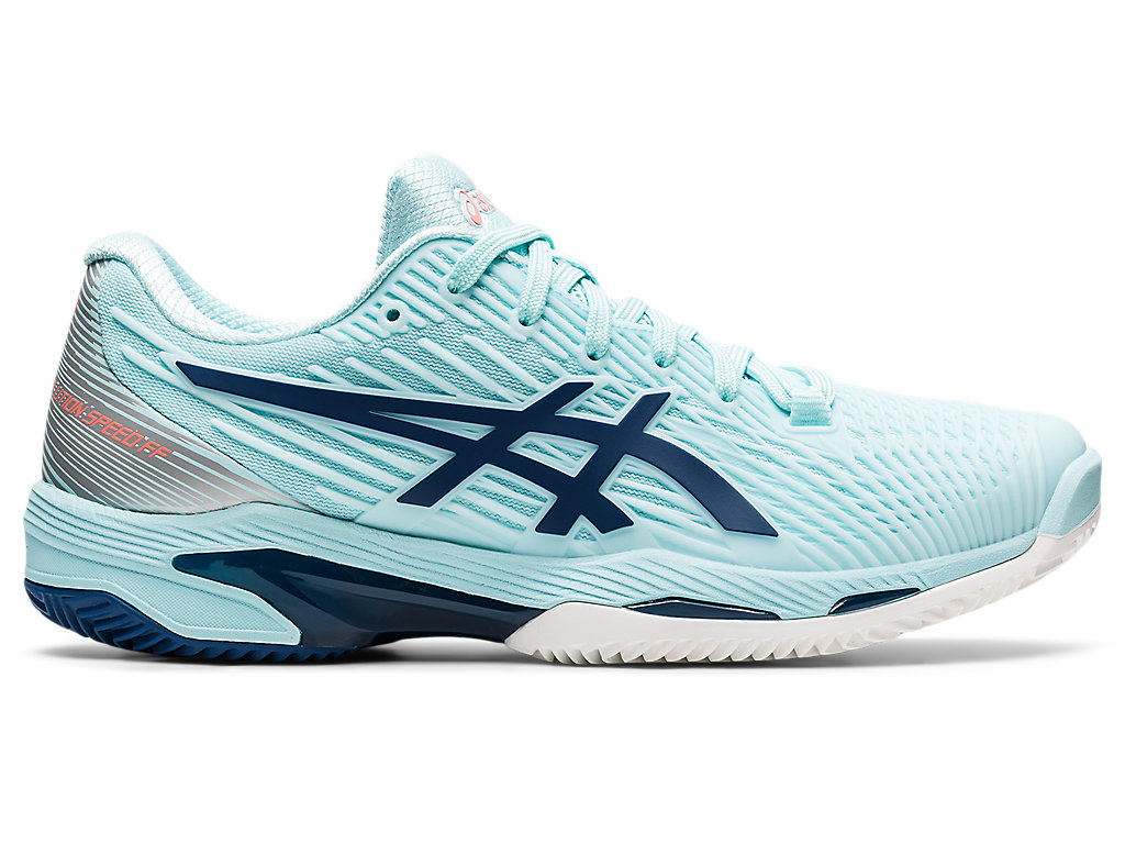 Sapatilhas de Tenis Asics Solution Speed Ff 2 Clay Feminino Azuis Luz Azul Anil | 5649-SCVHQ