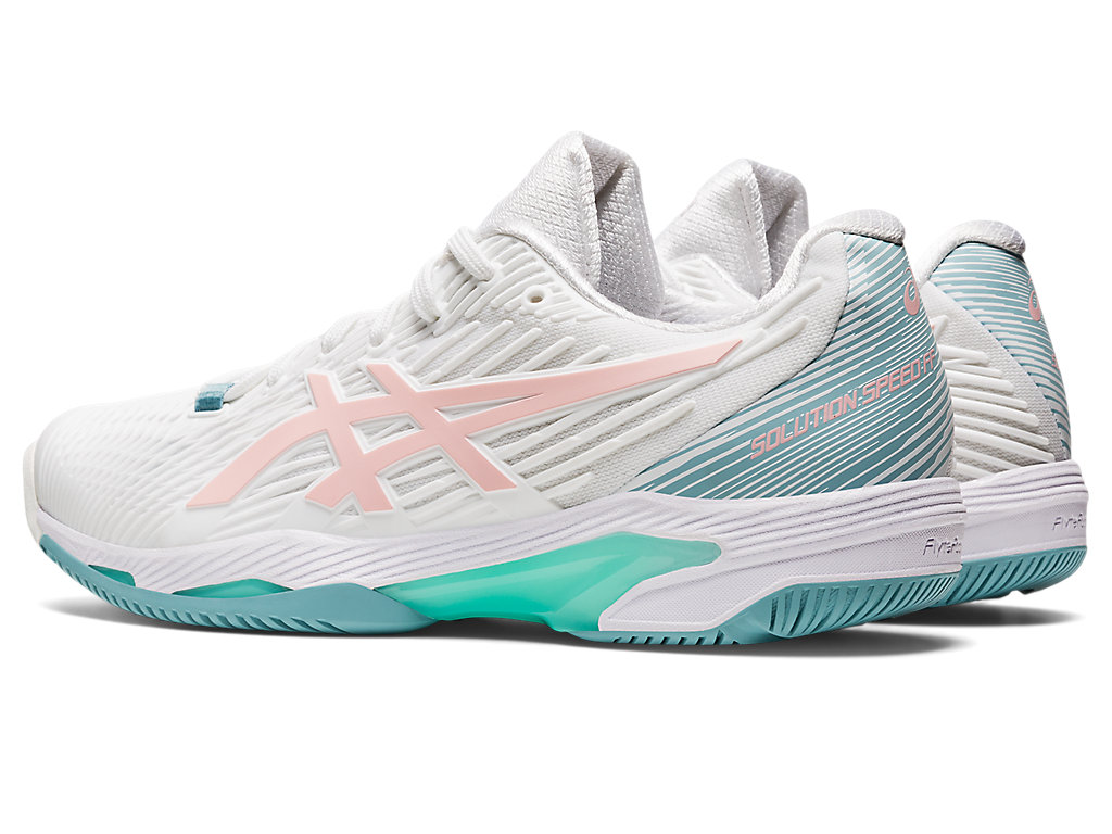 Sapatilhas de Tenis Asics Solution Speed Ff 2 Feminino Branco Rosa | 6019-FBNQE