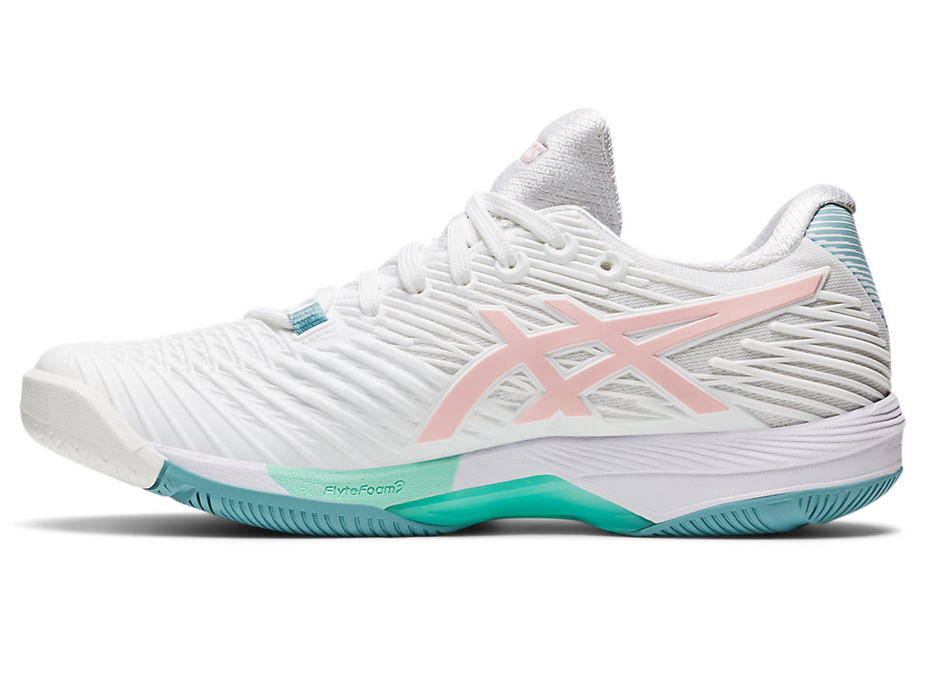 Sapatilhas de Tenis Asics Solution Speed Ff 2 Feminino Branco Rosa | 6019-FBNQE