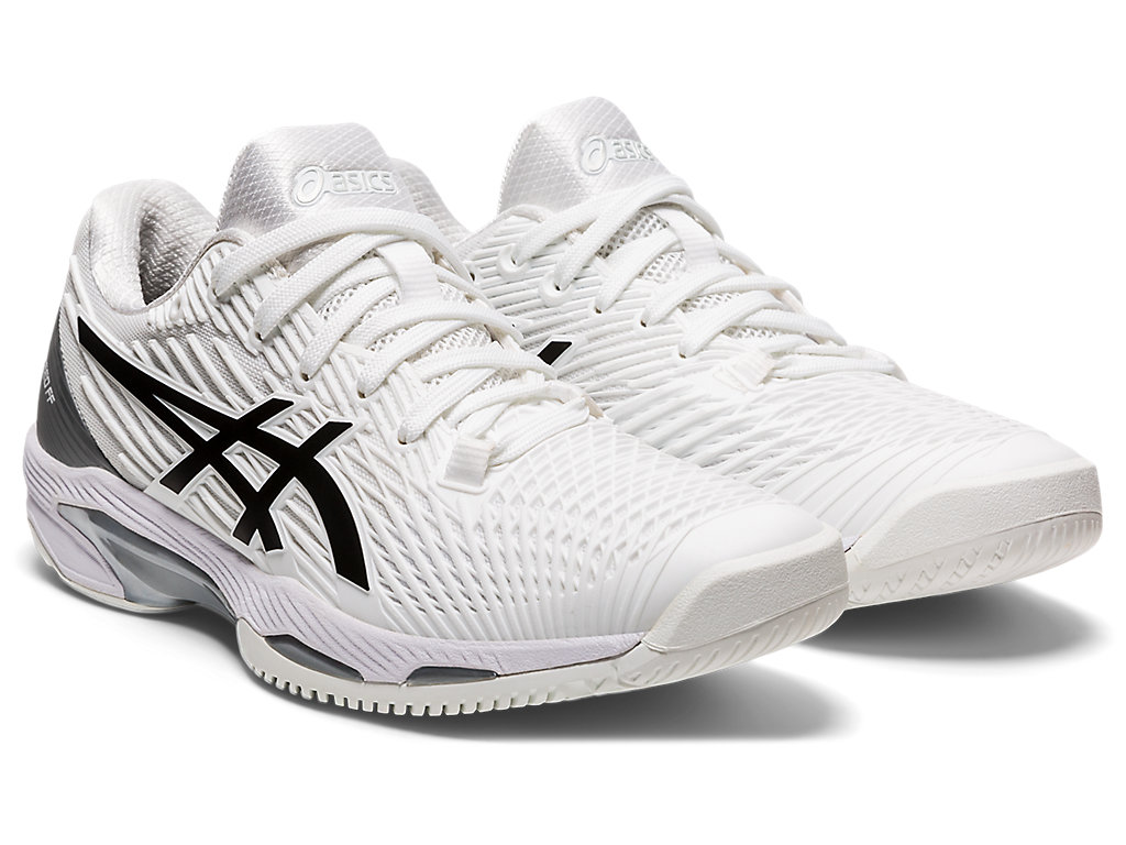 Sapatilhas de Tenis Asics Solution Speed Ff 2 Feminino Branco Pretas | 6723-SXOYZ