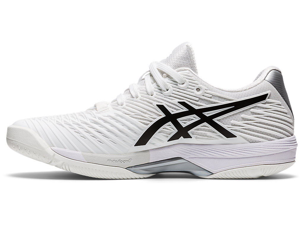 Sapatilhas de Tenis Asics Solution Speed Ff 2 Feminino Branco Pretas | 6723-SXOYZ