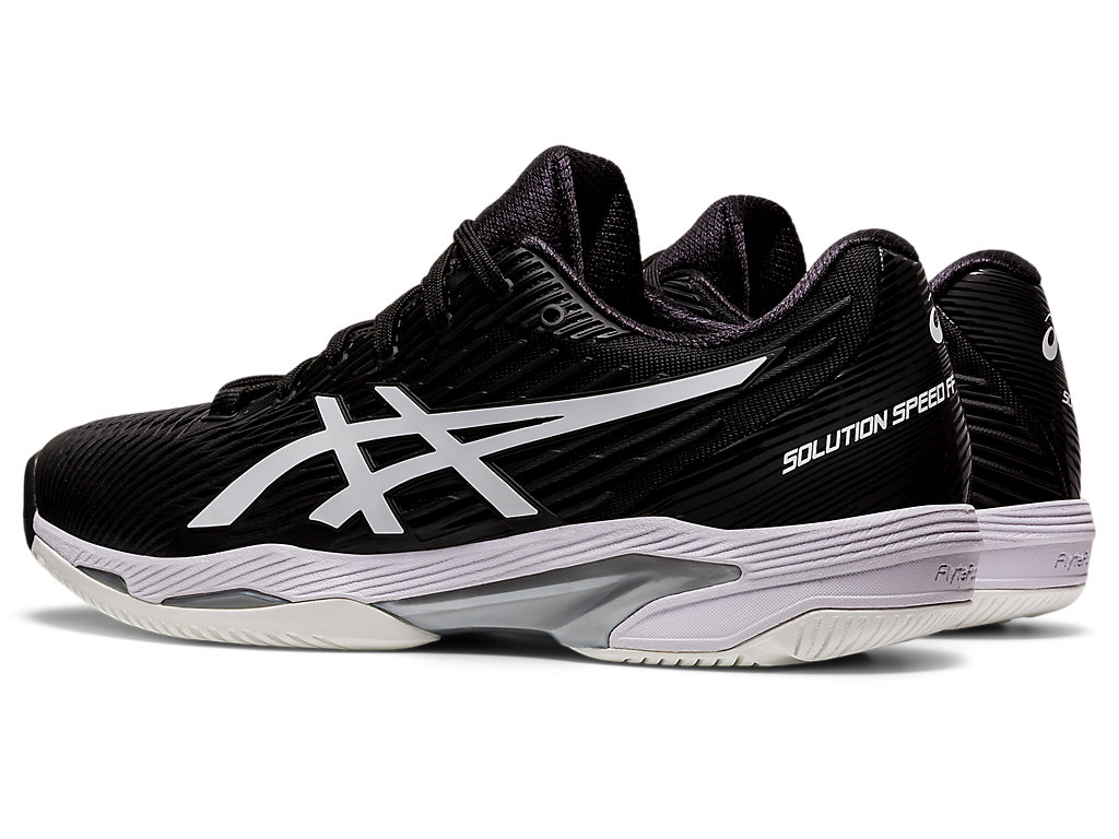 Sapatilhas de Tenis Asics Solution Speed Ff Masculino Pretas Branco | 9063-KGSCI