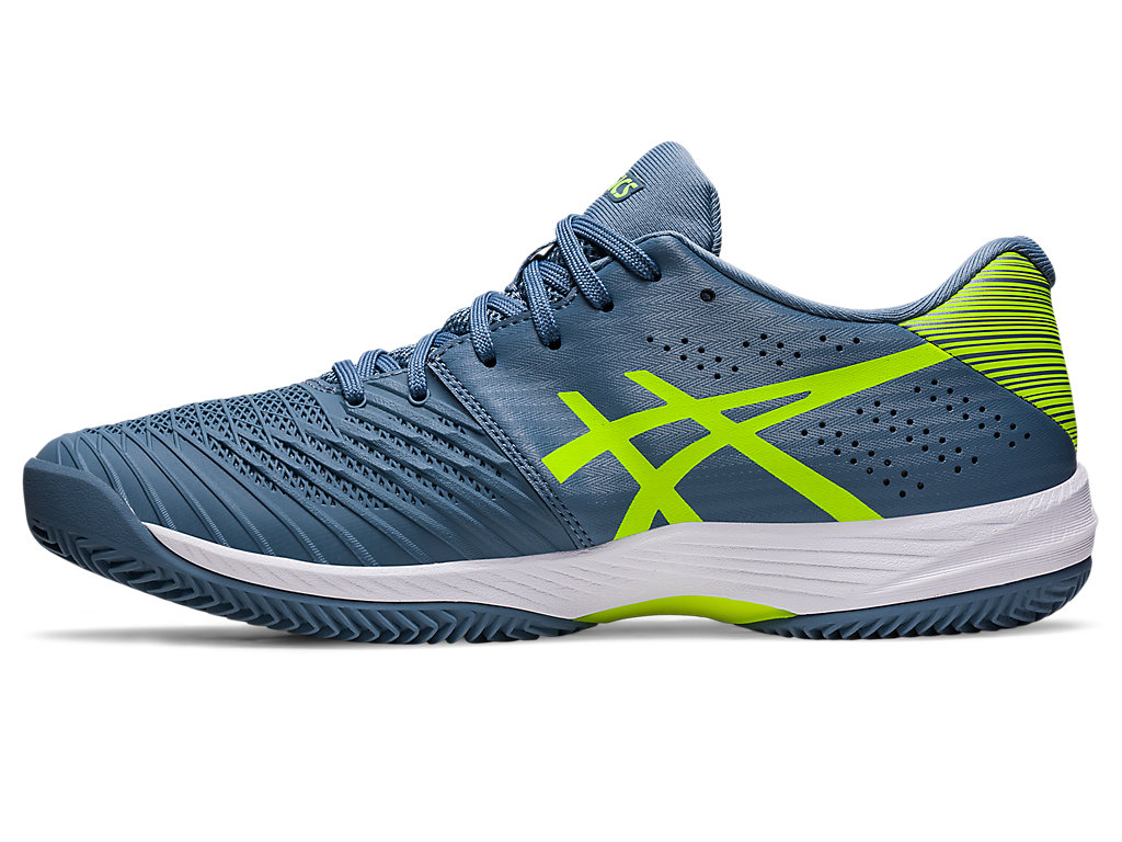 Sapatilhas de Tenis Asics Solution Swift Ff Clay Masculino Cinzentas Azuis Verdes | 0594-AJLUF