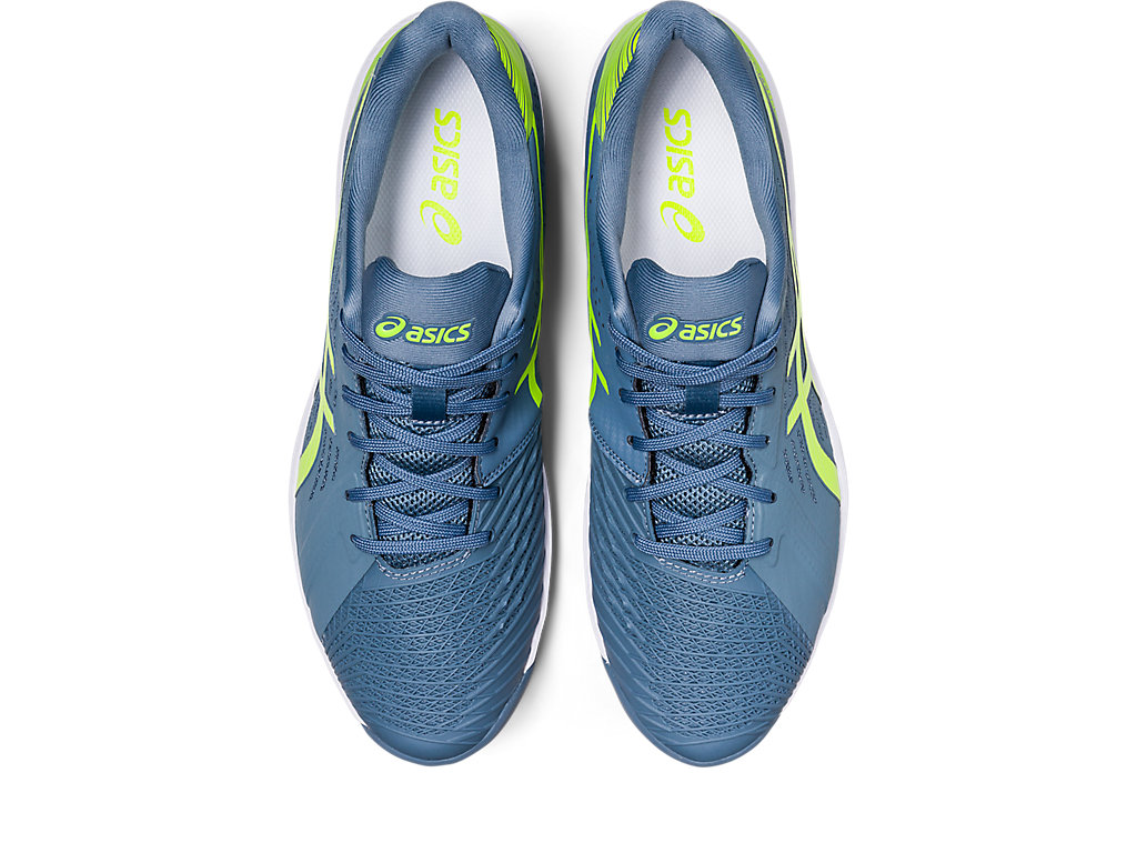 Sapatilhas de Tenis Asics Solution Swift Ff Clay Masculino Cinzentas Azuis Verdes | 0594-AJLUF