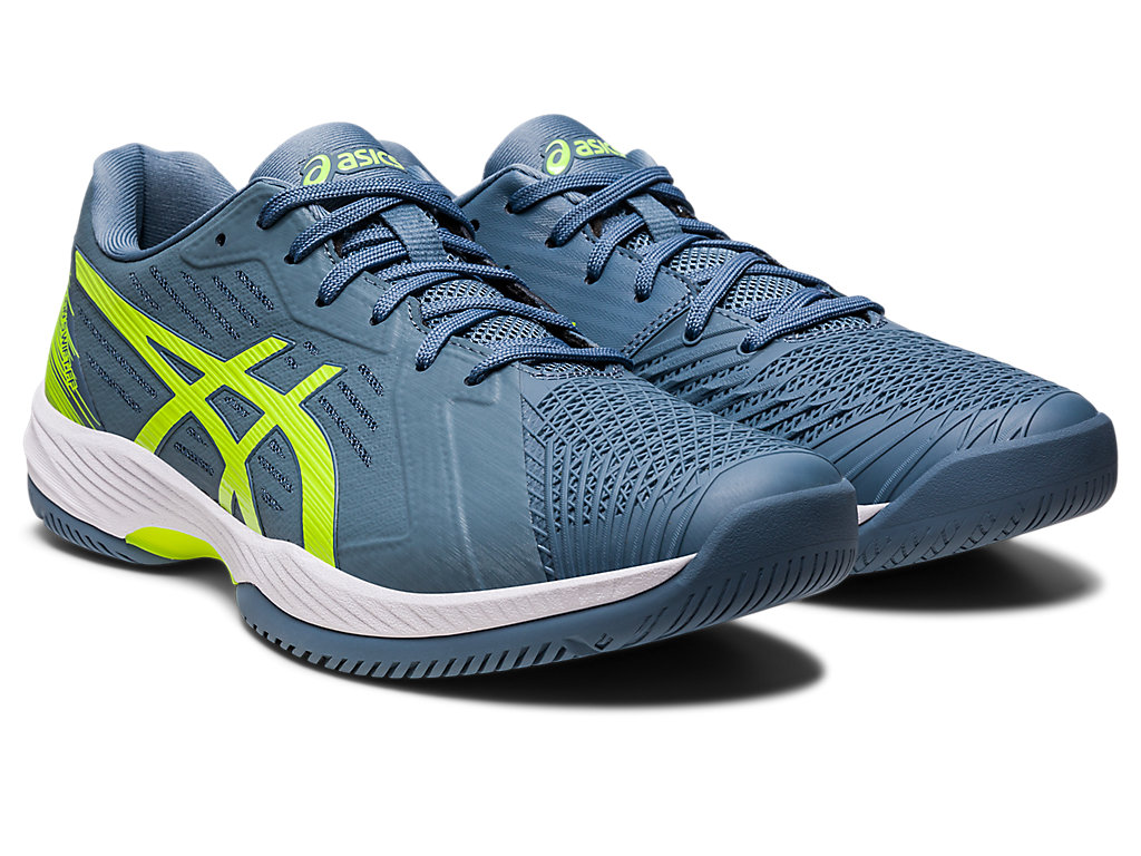 Sapatilhas de Tenis Asics Solution Swift Ff Masculino Cinzentas Azuis Verdes | 1658-UHAPS