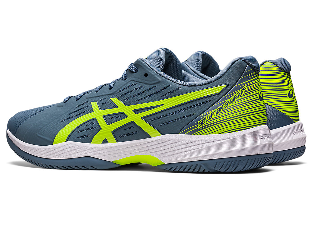 Sapatilhas de Tenis Asics Solution Swift Ff Masculino Cinzentas Azuis Verdes | 1658-UHAPS