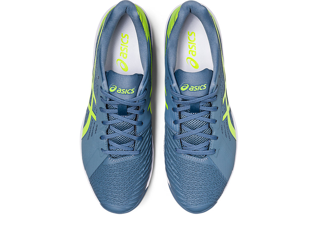 Sapatilhas de Tenis Asics Solution Swift Ff Masculino Cinzentas Azuis Verdes | 1658-UHAPS