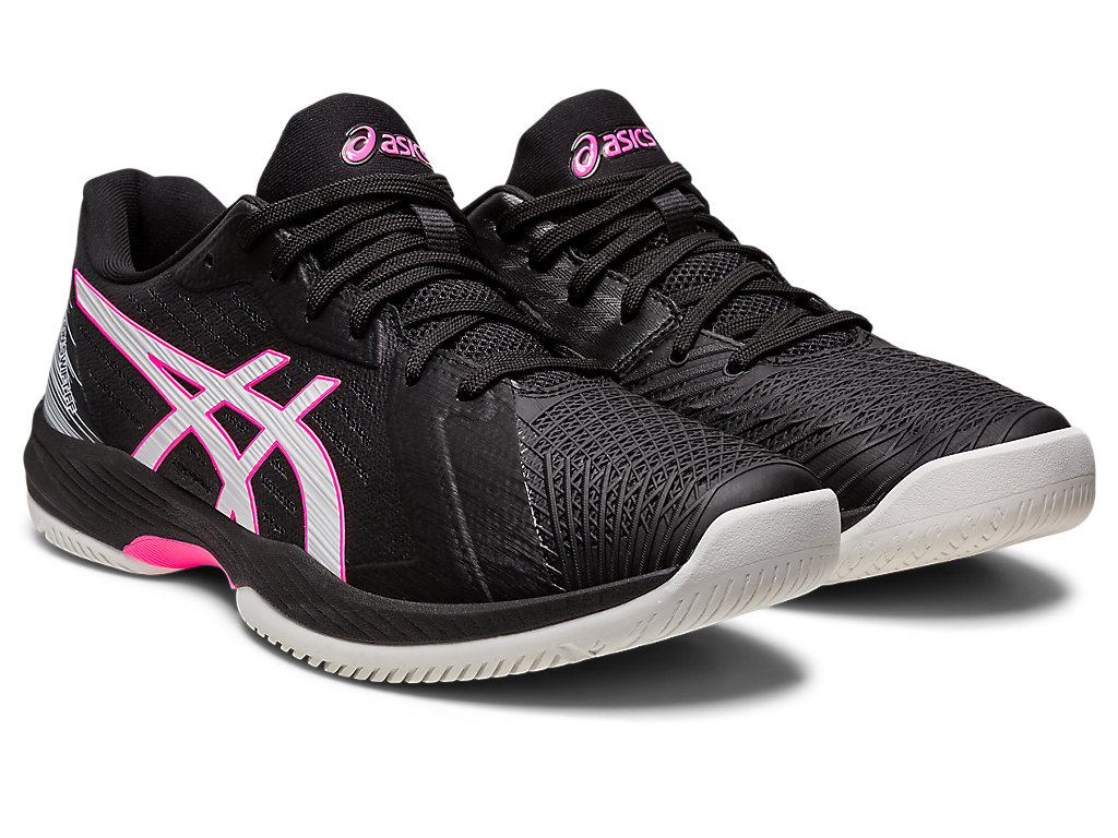 Sapatilhas de Tenis Asics Solution Swift Ff Masculino Pretas Rosa | 2574-ZLYDS