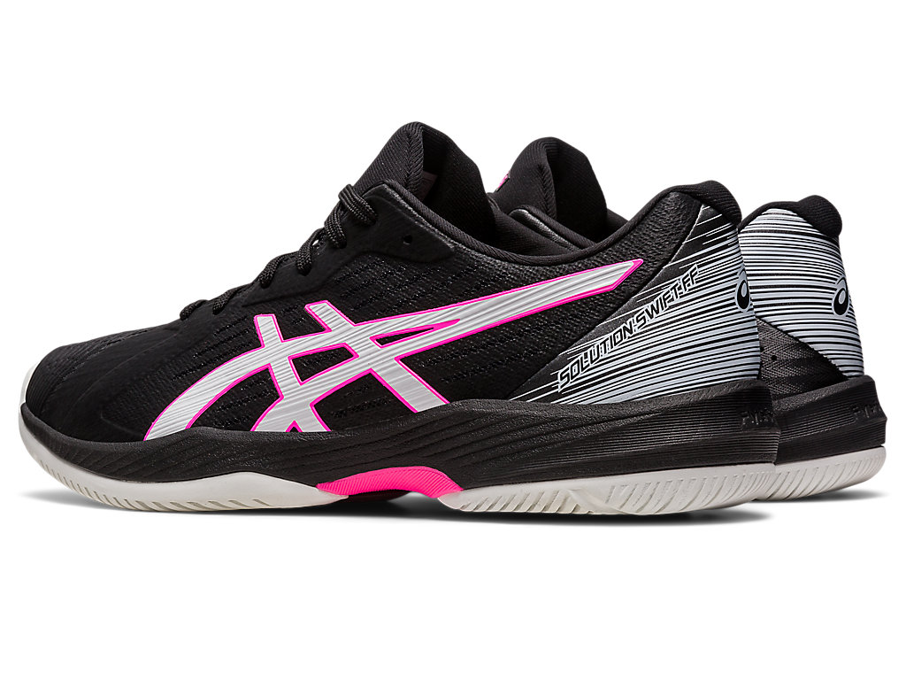 Sapatilhas de Tenis Asics Solution Swift Ff Masculino Pretas Rosa | 2574-ZLYDS