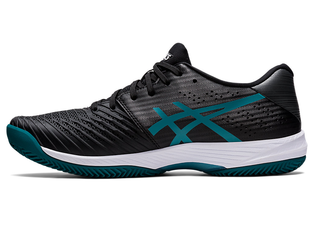 Sapatilhas de Tenis Asics Solution Swift Ff Clay Masculino Pretas Verdes Escuro | 5108-NWQOX