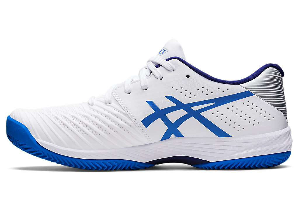 Sapatilhas de Tenis Asics Solution Swift Ff Clay Masculino Branco Azuis | 5264-BGHYA