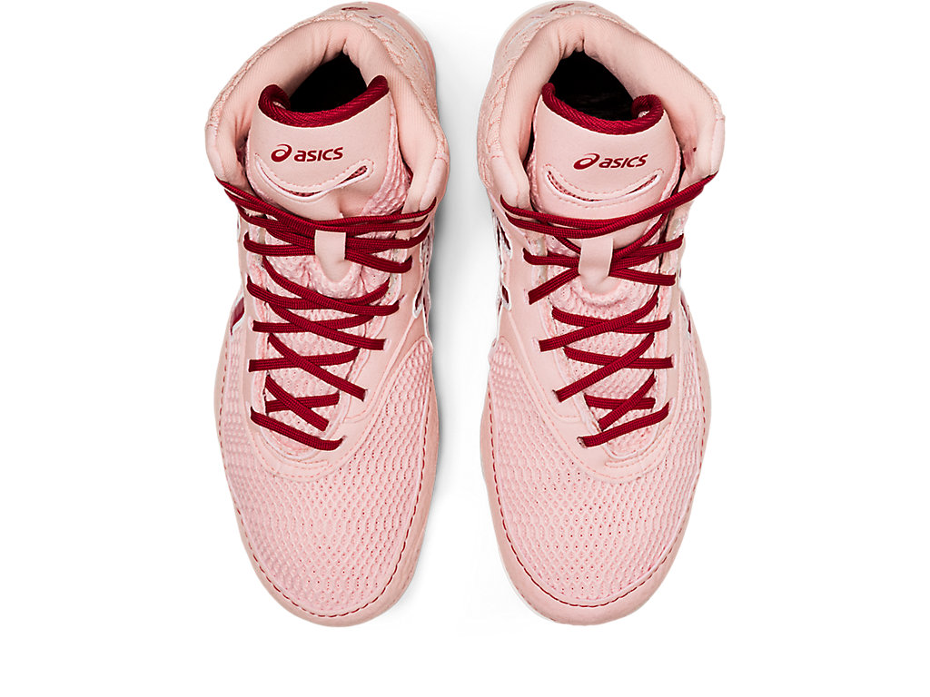 Sapatos De Luta Livre Asics Matblazer Feminino Rosa | 8549-LRAEZ