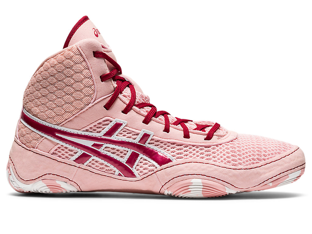 Sapatos De Luta Livre Asics Matblazer Feminino Rosa | 8549-LRAEZ