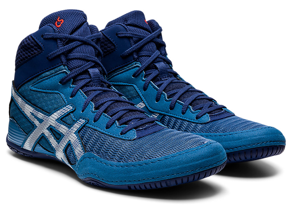 Sapatos De Luta Livre Asics Matcontrol 2 Masculino Azuis Azul Claro | 6493-QFMCU