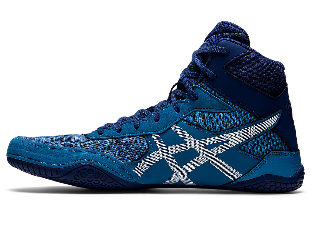 Sapatos De Luta Livre Asics Matcontrol 2 Masculino Azuis Azul Claro | 6493-QFMCU