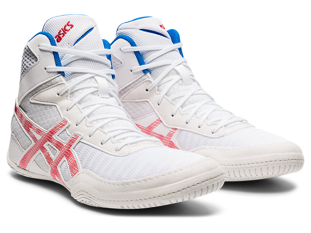 Sapatos De Luta Livre Asics Matcontrol 2 Masculino Branco Vermelhas | 7358-QJIUW