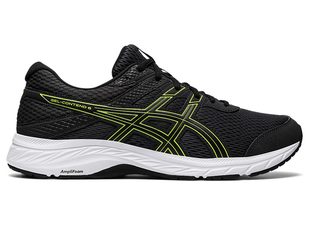 Sapatos de Caminhada Asics Gel-Contend 6 Masculino Cinzentas Escuro Luz Verdes | 0189-ETPGI