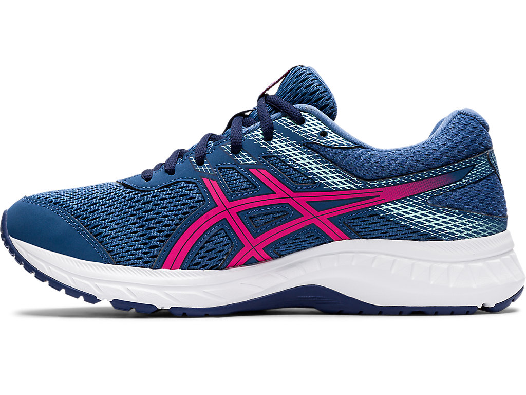 Sapatos de Caminhada Asics Gel-Contend 6 (D) Feminino Cinzentas Escuro Rosa | 3106-PIYUN