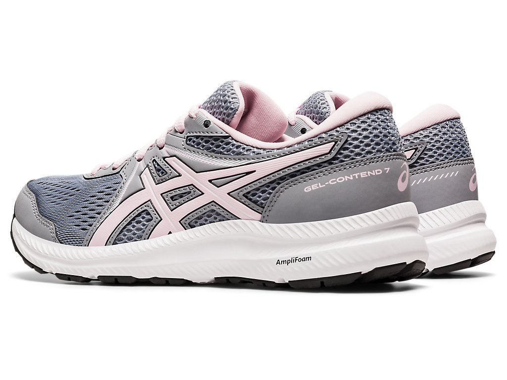 Sapatos de Caminhada Asics Gel-Contend 7 Feminino Rosa Luz Azuis | 2597-DTHPA