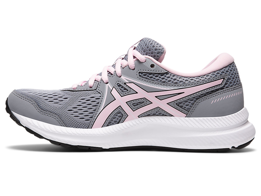 Sapatos de Caminhada Asics Gel-Contend 7 Feminino Rosa Luz Azuis | 2597-DTHPA