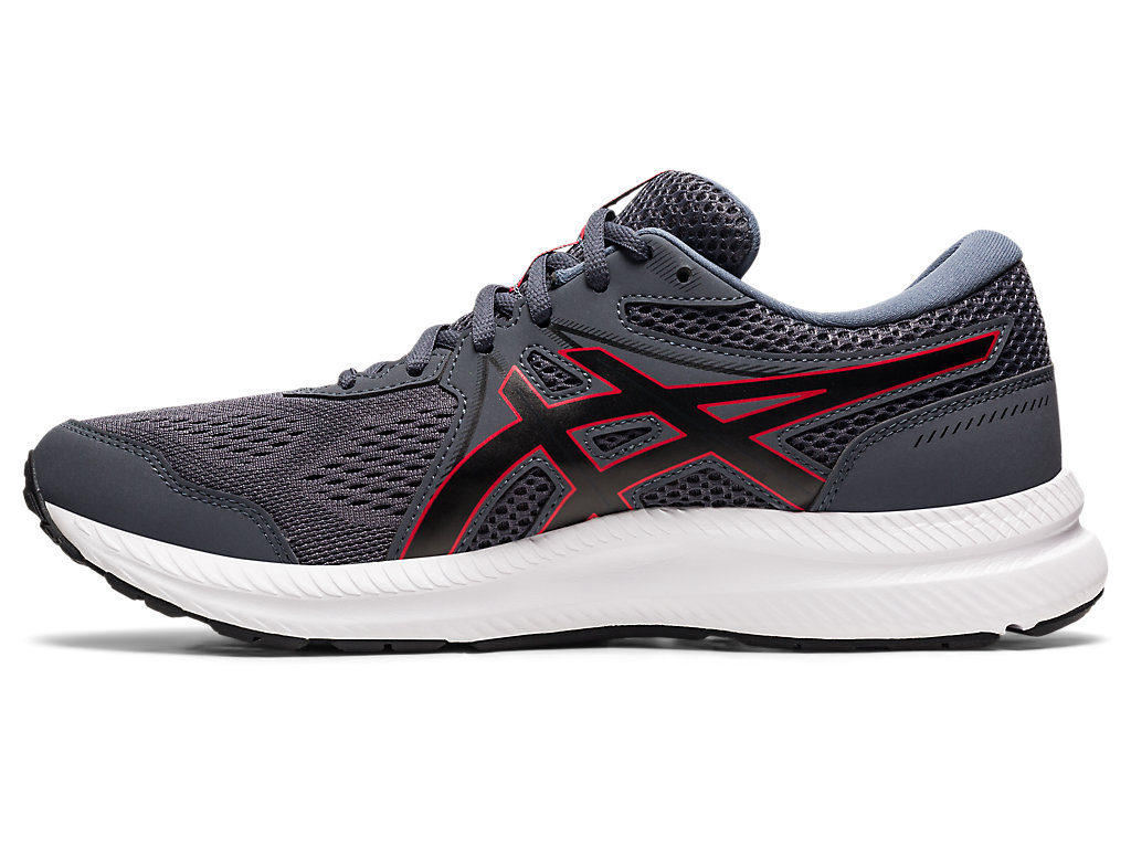 Sapatos de Caminhada Asics Gel-Contend 7 Masculino Cinzentas Vermelhas | 2864-EFWUB