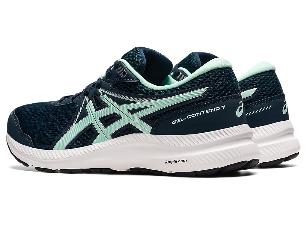 Sapatos de Caminhada Asics Gel-Contend 7 Feminino Azuis | 3749-PRKLH