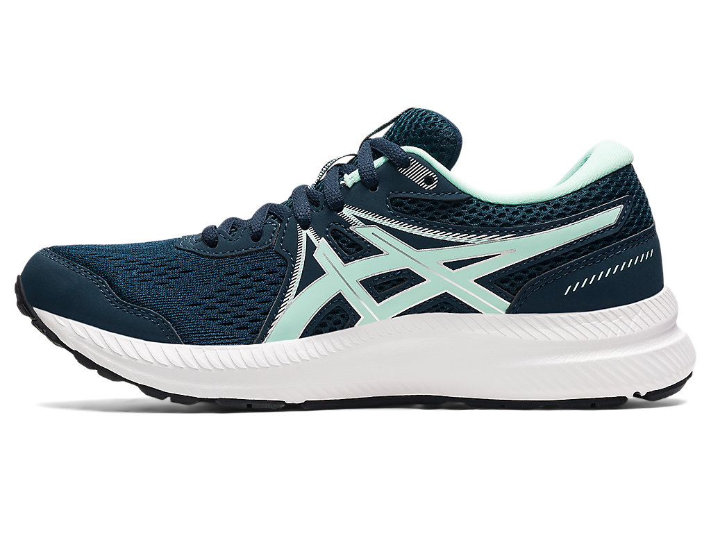 Sapatos de Caminhada Asics Gel-Contend 7 Feminino Azuis | 3749-PRKLH