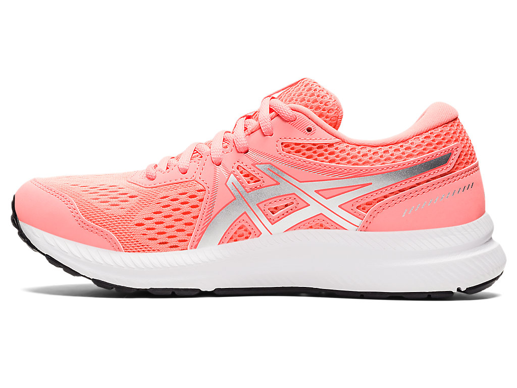 Sapatos de Caminhada Asics Gel-Contend 7 Feminino Laranja Coral Prateadas | 3894-APQTD