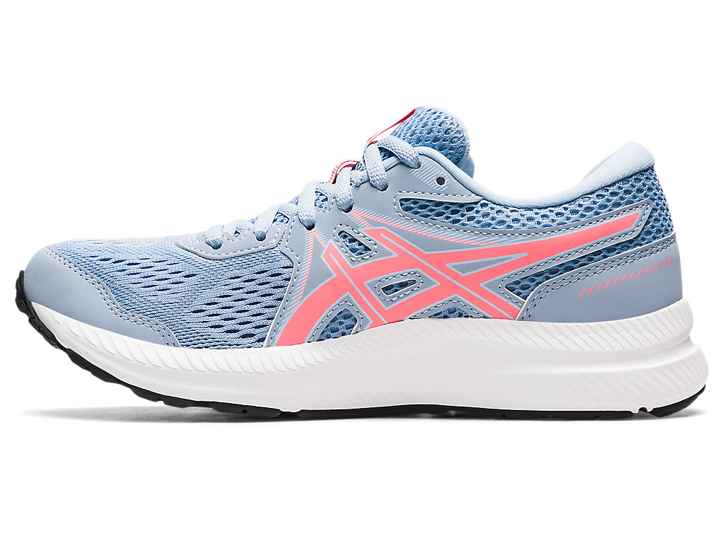 Sapatos de Caminhada Asics Gel-Contend 7 Feminino Branco Coral | 4785-TUBHI