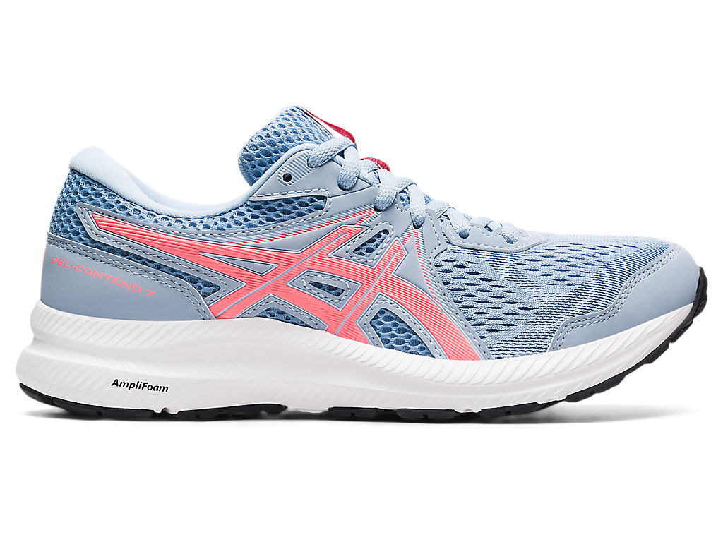 Sapatos de Caminhada Asics Gel-Contend 7 Feminino Branco Coral | 4785-TUBHI