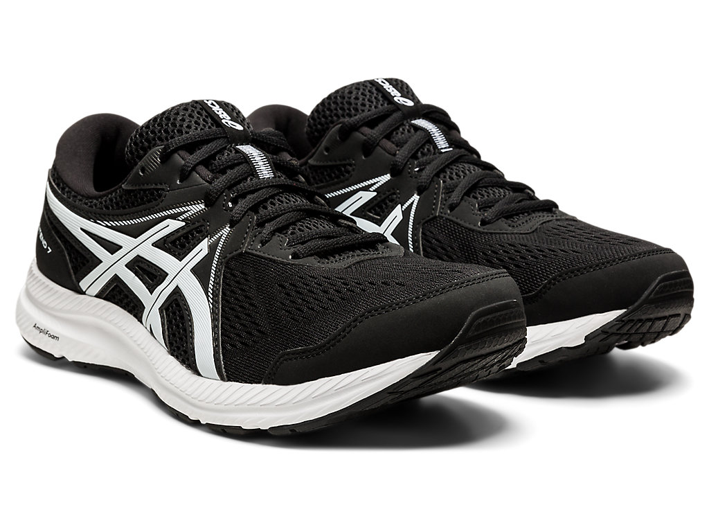 Sapatos de Caminhada Asics Gel-Contend 7 Masculino Pretas Branco | 8205-MXQFE