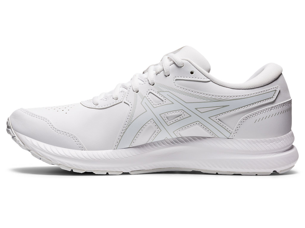 Sapatos de Caminhada Asics Gel-Contend Walker Masculino Branco Branco | 9738-IPSFW