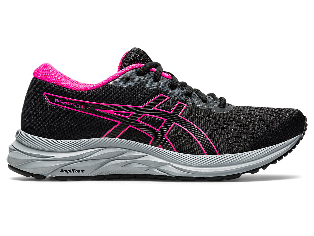 Sapatos de Caminhada Asics Gel-Excite 7 Feminino Pretas | 2187-NOHKL