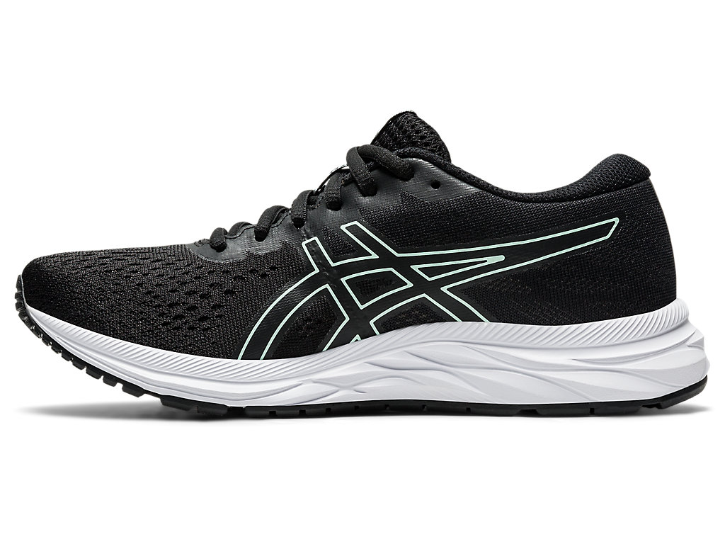 Sapatos de Caminhada Asics Gel-Excite 7 Feminino Pretas Menta | 2719-OFISB