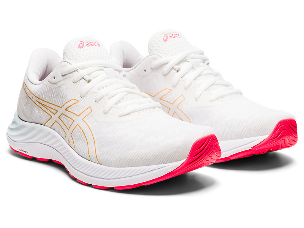 Sapatos de Caminhada Asics Gel-Excite 8 Feminino Branco | 0135-DROPL