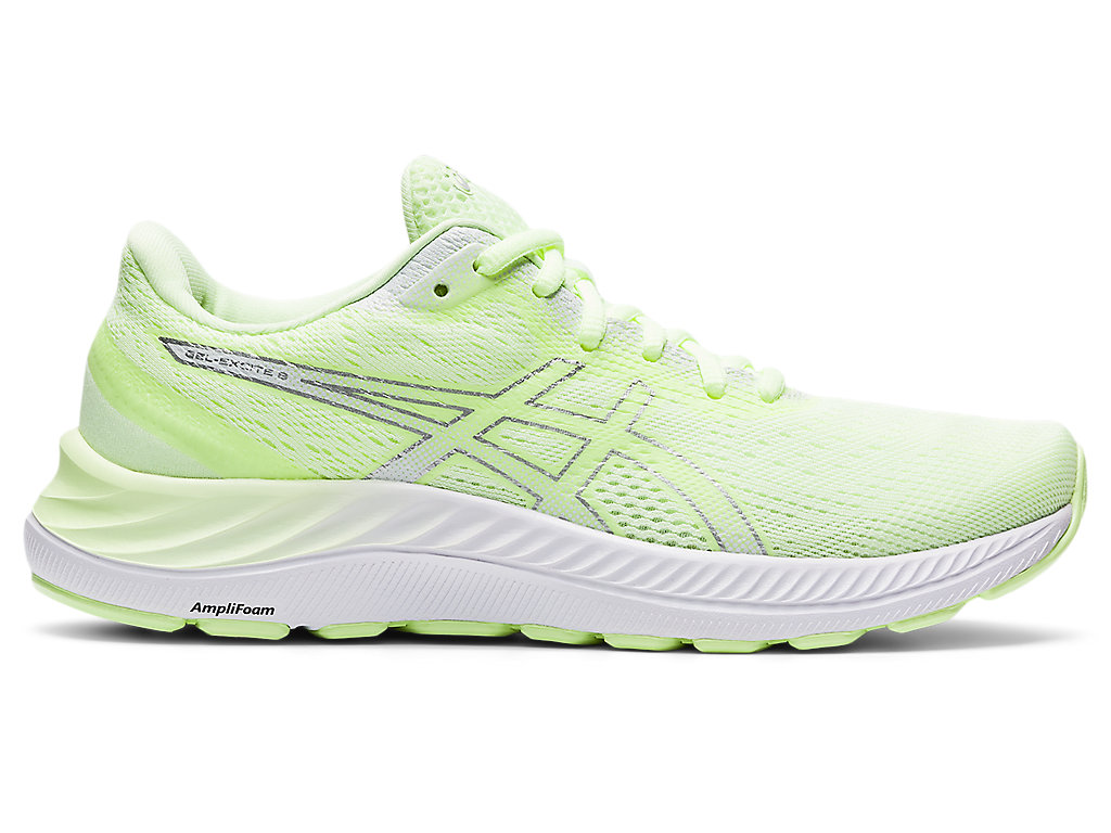 Sapatos de Caminhada Asics Gel-Excite 8 Feminino Amarelas Prateadas | 0931-EICPL