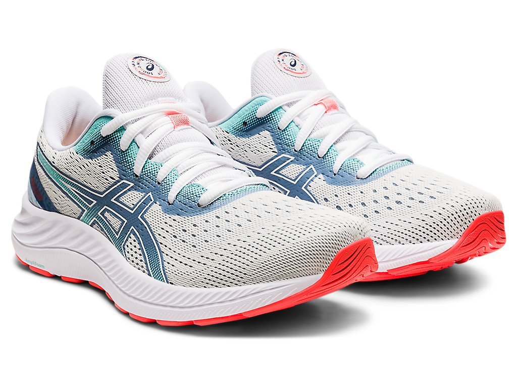 Sapatos de Caminhada Asics Gel-Excite 8 Feminino Branco Branco | 1547-EONRZ