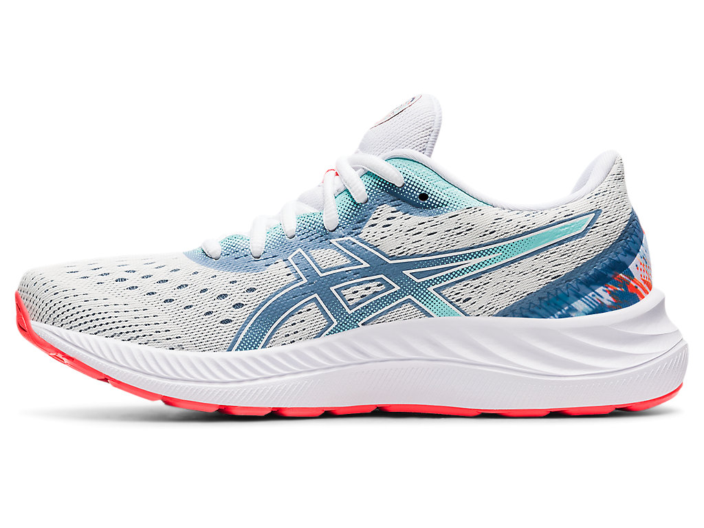 Sapatos de Caminhada Asics Gel-Excite 8 Feminino Branco Branco | 1547-EONRZ