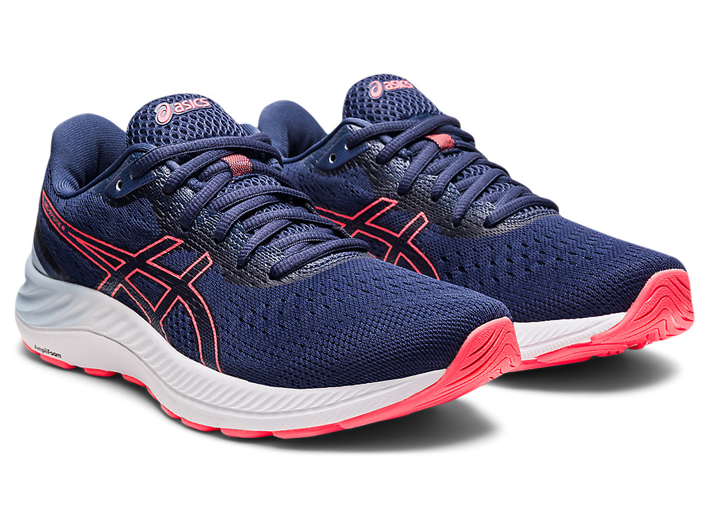 Sapatos de Caminhada Asics Gel-Excite 8 (D) Feminino Azuis Coral | 4610-OLKVC