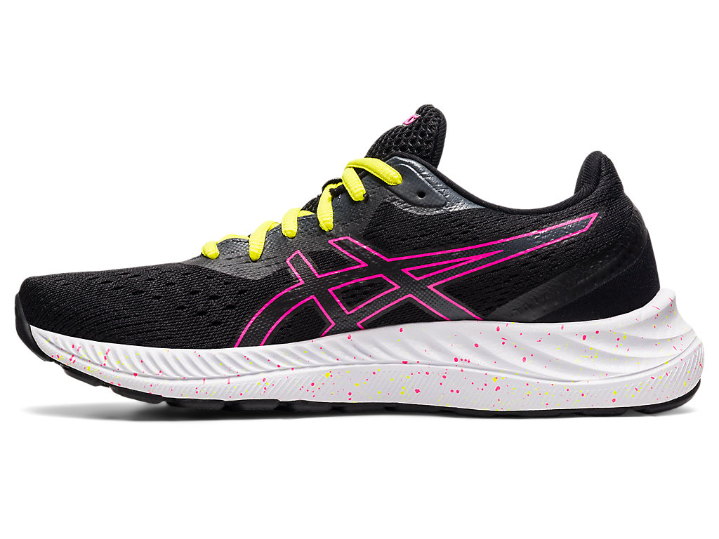 Sapatos de Caminhada Asics Gel-Excite 8 Feminino Pretas Rosa | 5739-WQZRM