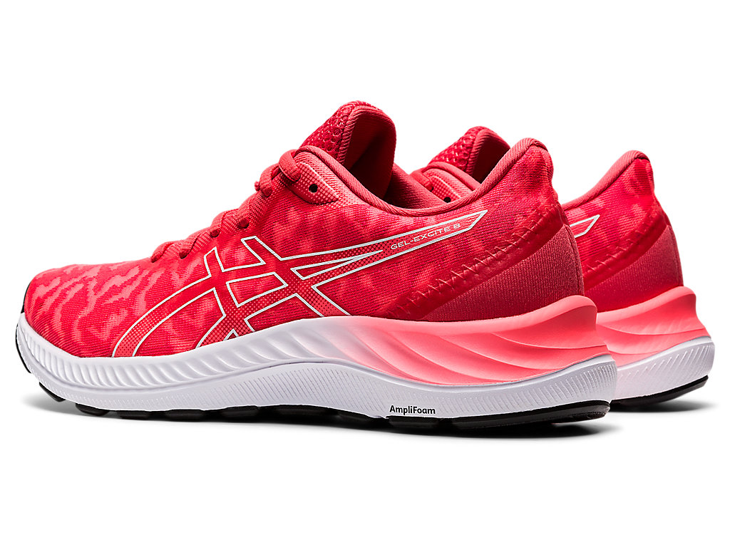 Sapatos de Caminhada Asics Gel-Excite 8 Feminino Rosa Branco | 5790-XENTL