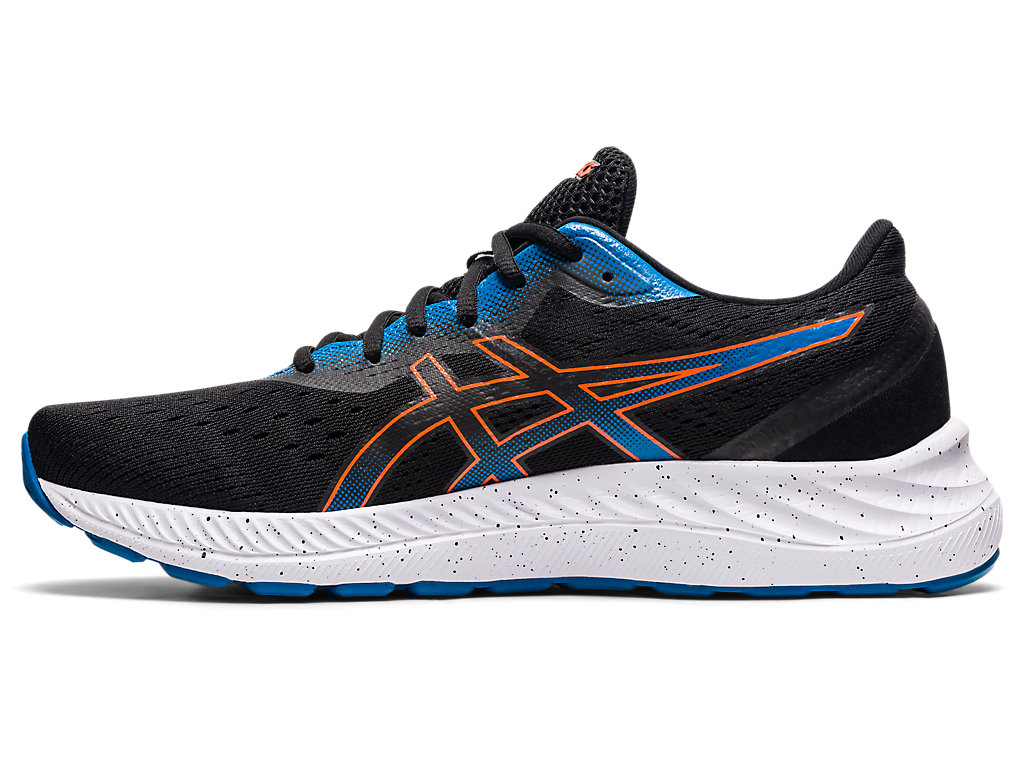 Sapatos de Caminhada Asics Gel-Excite 8 Masculino Pretas Laranja | 7681-QRSLA