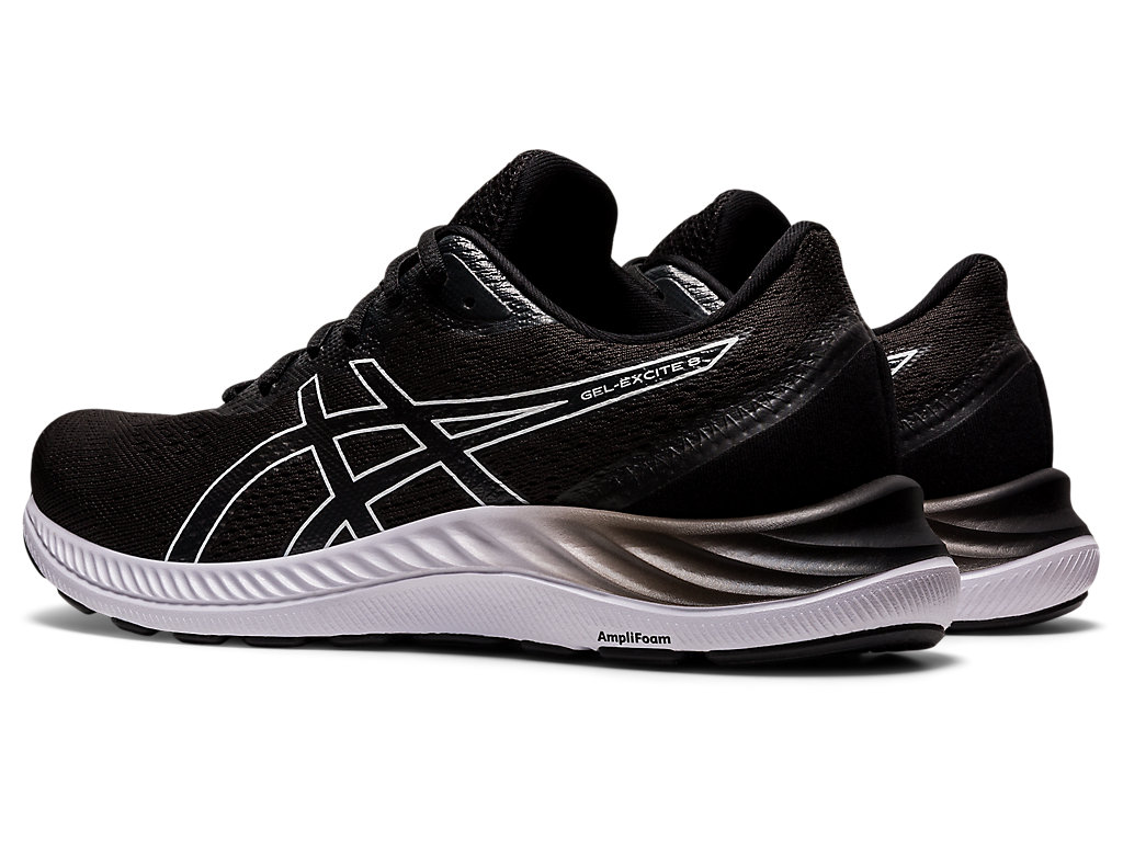 Sapatos de Caminhada Asics Gel-Excite 8 Masculino Pretas Branco | 8307-GBCSO