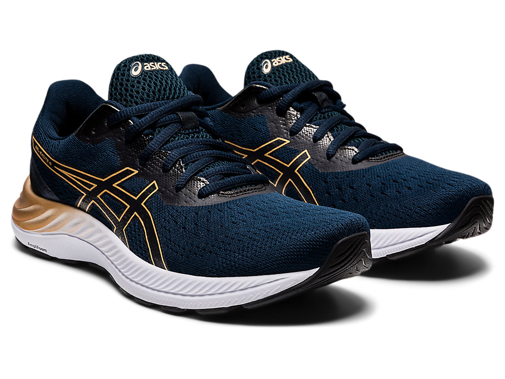 Sapatos de Caminhada Asics Gel-Excite 8 (D) Feminino Azuis | 8745-RKUXW