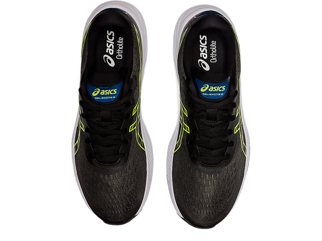 Sapatos de Caminhada Asics Gel-Excite 9 Masculino Pretas Verdes | 2879-IBGAX